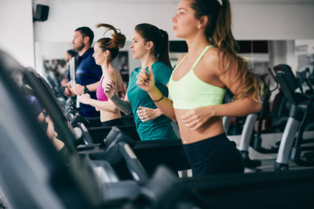 istock People working out in the gym. 913406536