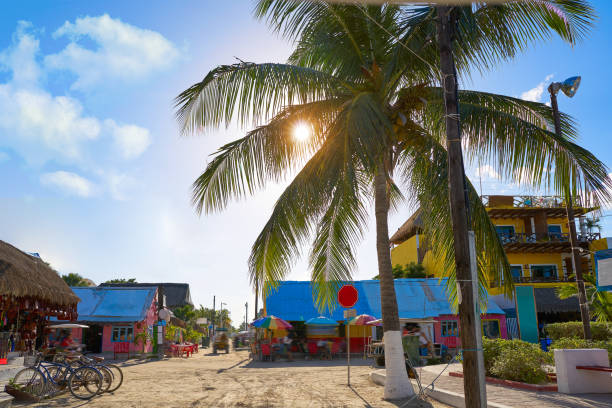 istock Holbox tropical Island in Quintana Roo Mexico 913442364