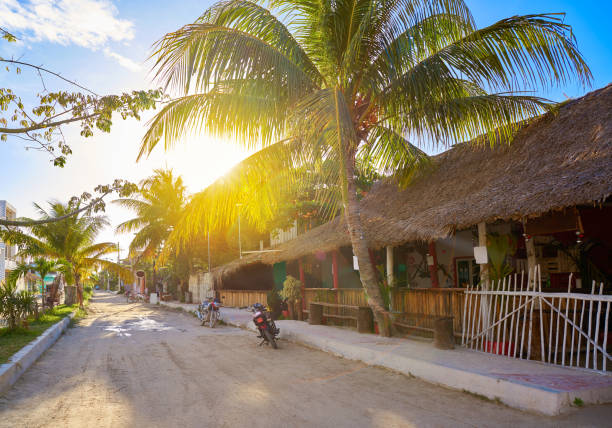 istock Holbox tropical Island in Quintana Roo Mexico 913442486