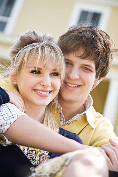 istock Young caucasian couple in love 91344834
