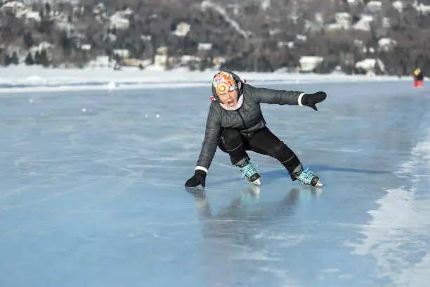 Photo of Ice skating balance
