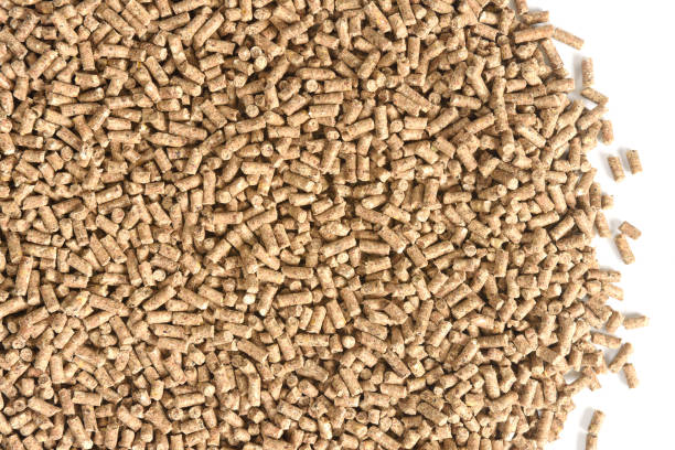 close up of granulated animal food texture close up of granulated animal food texture feeding stock pictures, royalty-free photos & images