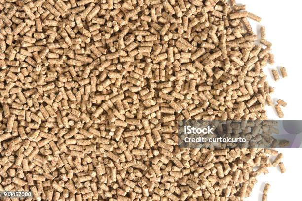 Close Up Of Granulated Animal Food Texture Stock Photo - Download Image Now - Feeding, Chicken - Bird, Horse