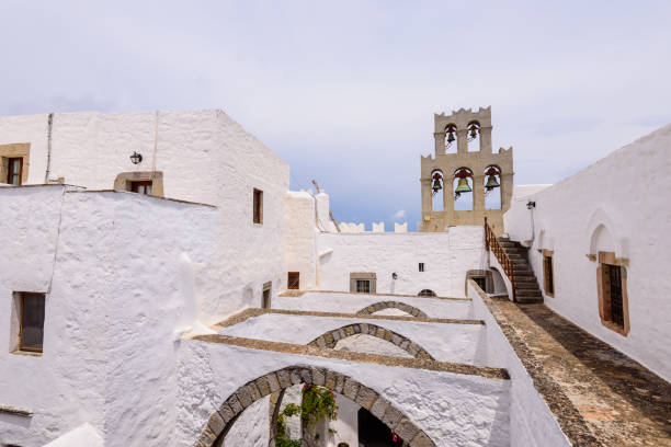 istock Agios Joannis Theologos Monastery 913469826