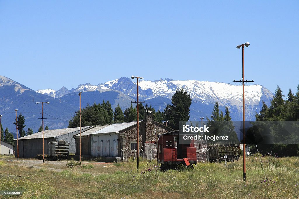 vieja estación - Foto de stock de Bariloche libre de derechos