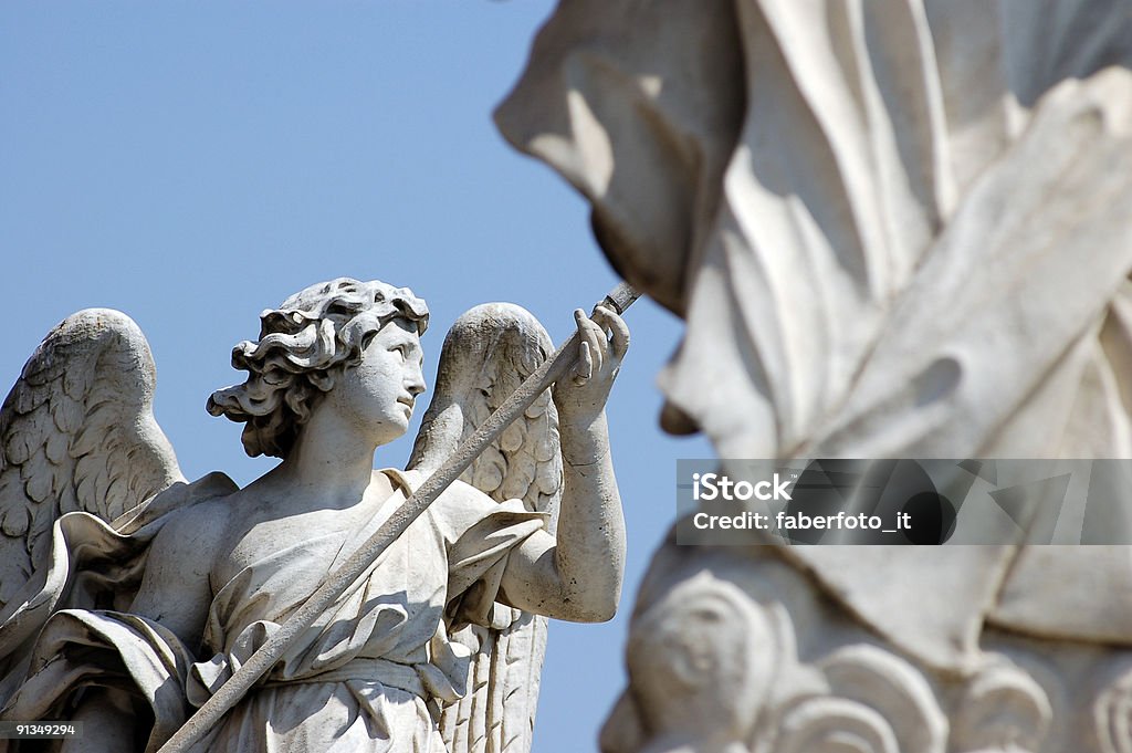 Estátua do anjo - Foto de stock de Michelangelo - Artes Visuais royalty-free