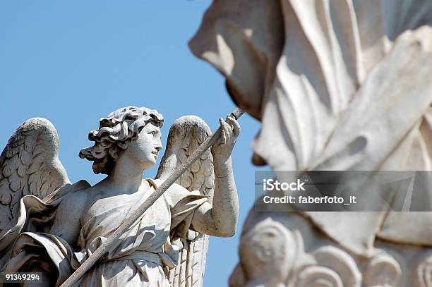 Foto de Estátua Do Anjo e mais fotos de stock de Michelangelo - Artes Visuais - Michelangelo - Artes Visuais, Anjo, Antigo