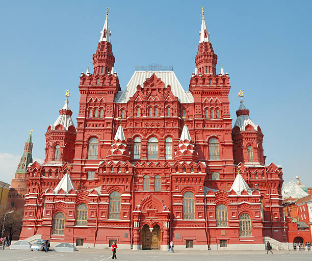 istock museum of history on red square in moscow 91350373