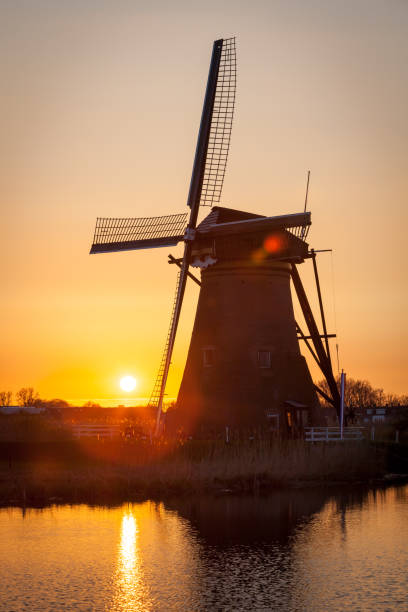 istock Windmill near Kinderdijk, Netherlands 913504588