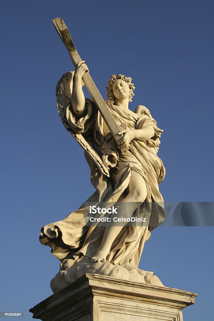 Low angle view of a statue  Ancient Stock Photo