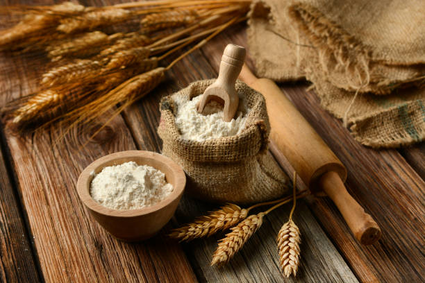 istock ears of wheat and white flour 913507562