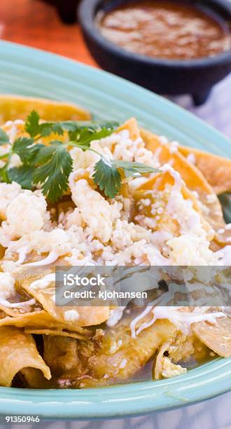 Chilaquiles Stock Photo - Download Image Now - Chilaquiles, Egg - Food, Breakfast