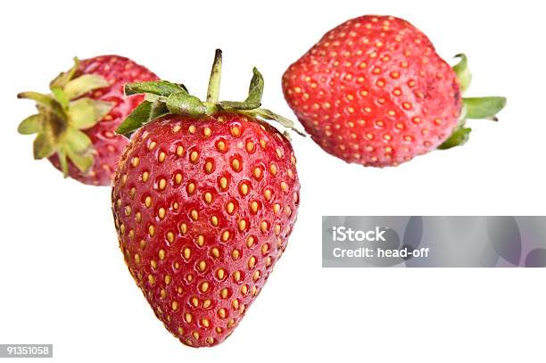 Photo libre de droit de Strawberrys banque d'images et plus d'images libres de droit de Blanc - Blanc, Fraise, Fruit