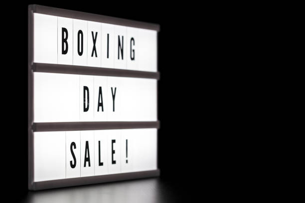 istock Illuminated Marquee - Boxing Day Sale! 913514216