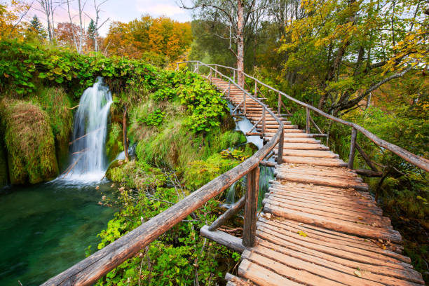 istock Waterfalls of Plitvice National Park 913519078