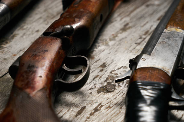 istock ollection of hunting rifles 913522212
