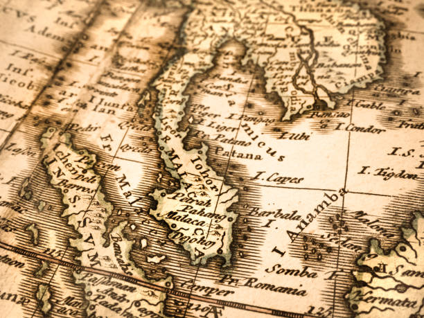 istock Old map of Southeast Asia 913534244