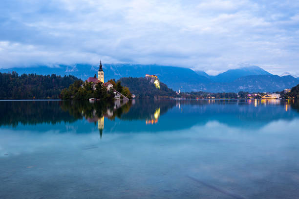istock Lake Bled and small island Slovenia 913534962