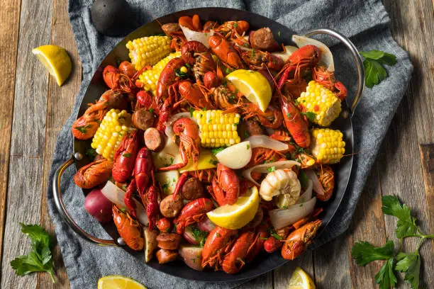 Photo of Homemade Southern Crawfish Boil