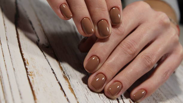 istock stylish design of manicure 913563272