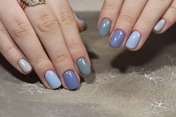 istock Women's hands with a stylish manicure. 913567714