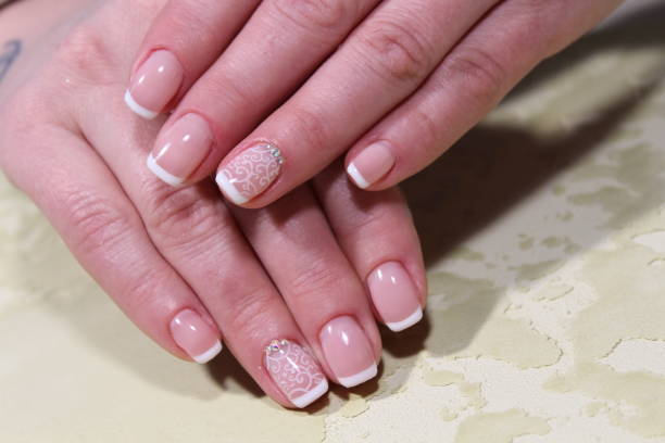 istock Fashion nails design manicure 913567828