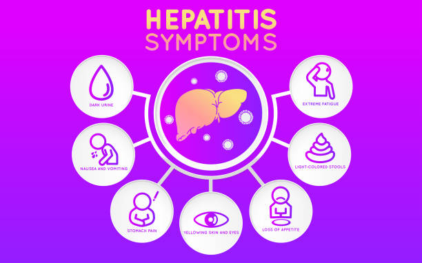 Hepatitis icon design, infographic health, medical infographic. Vector illustration vector art illustration