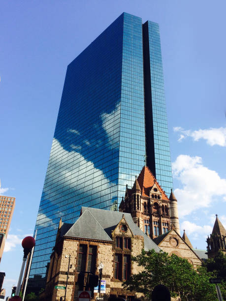 istock skyscraper and epicostal church - in Boston 913581104