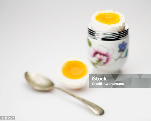 Breakfast Soft Boiled Egg Stock Photo - Download Image Now - Animal Shell, Antique, Boiled