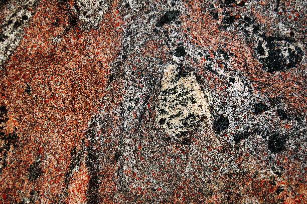 Rojo de manantial de mármol - foto de stock