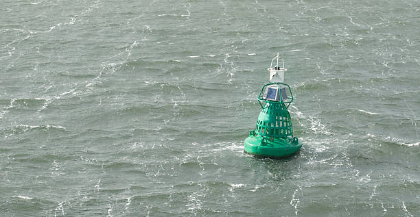 marker buoy stock photo