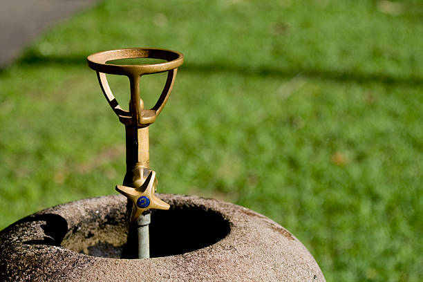 Bubbler stock photo