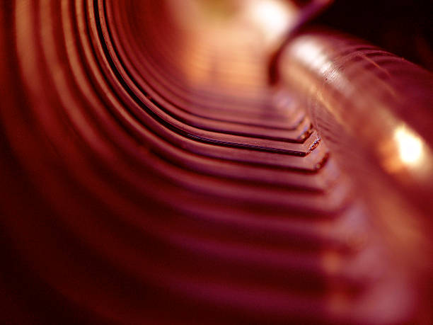 Abstract Metal stock photo