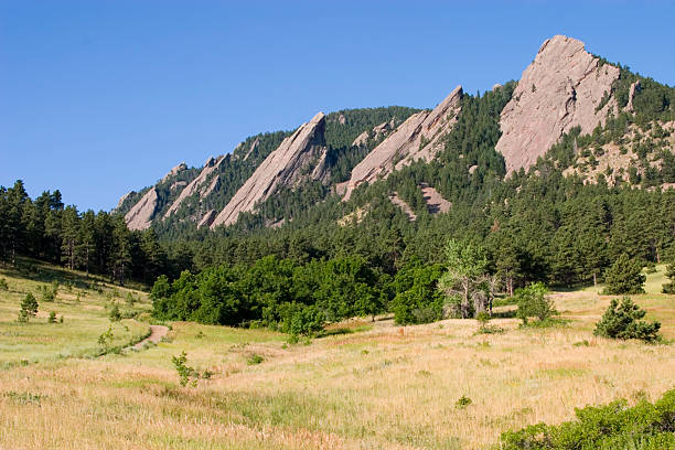 istock Boulder Flatirons Hiking Area in Chautauqua Park Colorado 91360593