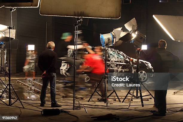 In A Film Studio Stock Photo - Download Image Now - Movie, Performing Arts Event, Crew