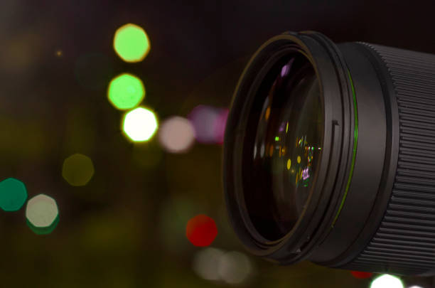 istock glass lens on the bokeh background 913619904
