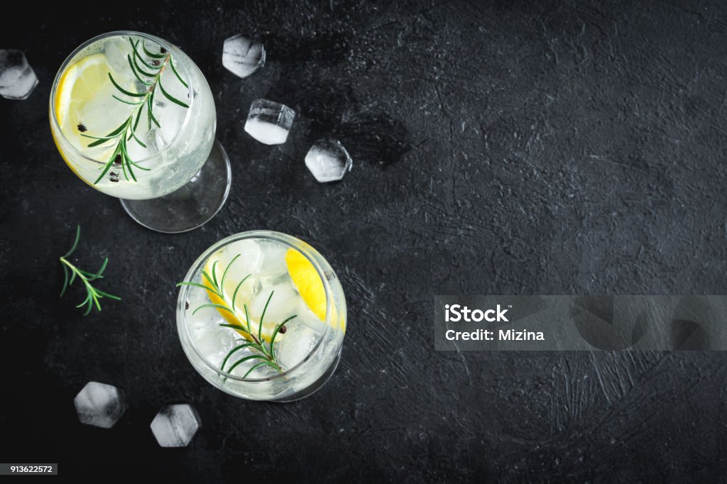gin tônica coquetel - Foto de stock de Gin royalty-free