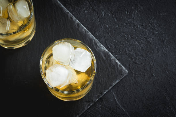 istock Whiskey on the rocks with lemon peel 913622596