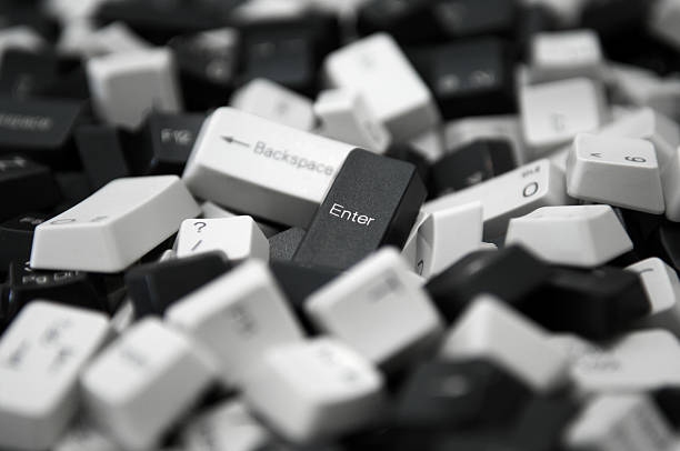 Enter Key stock photo