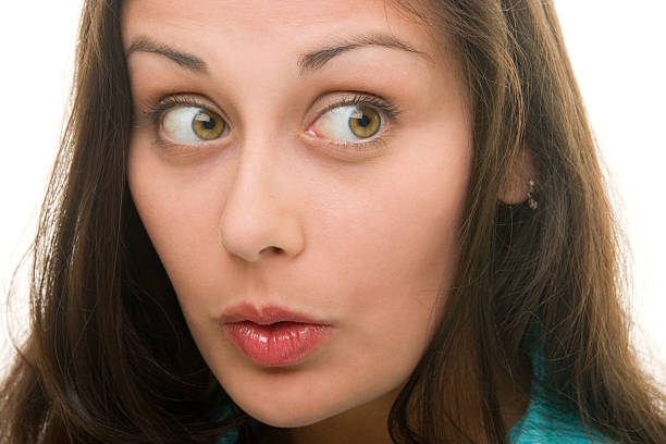 istock Woman Facial Expression Ooh! Cool! 91362680
