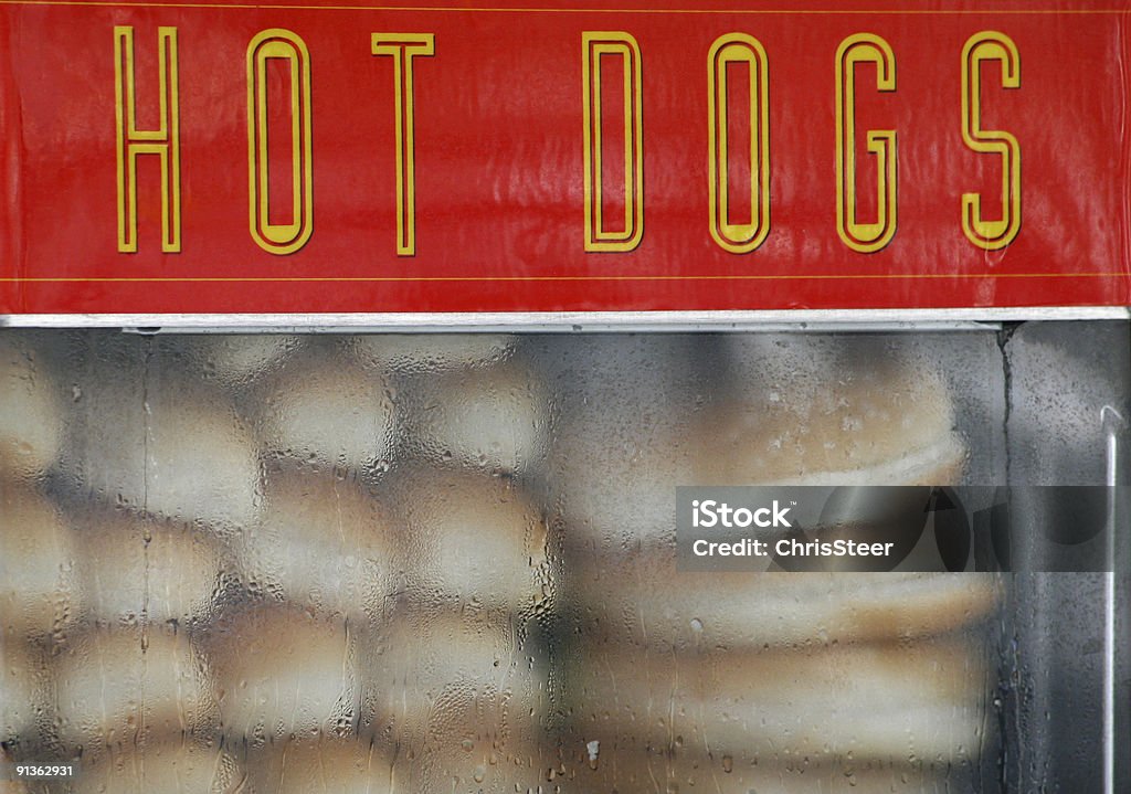 Steaming Hot Dog Oven  Color Image Stock Photo