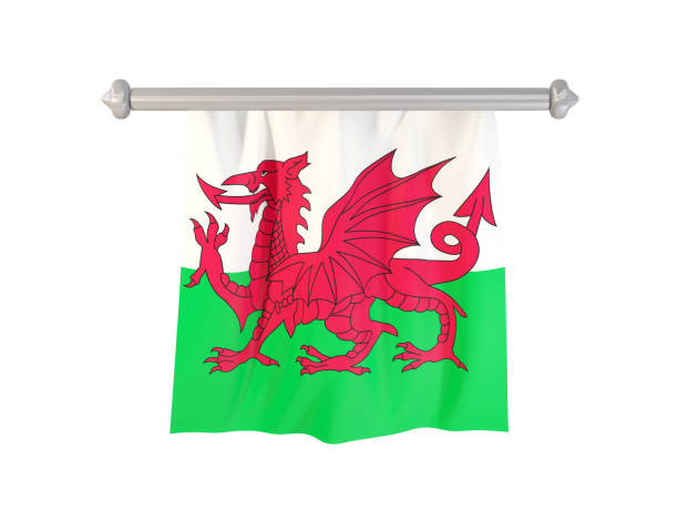 istock Pennant with flag of wales 913630620
