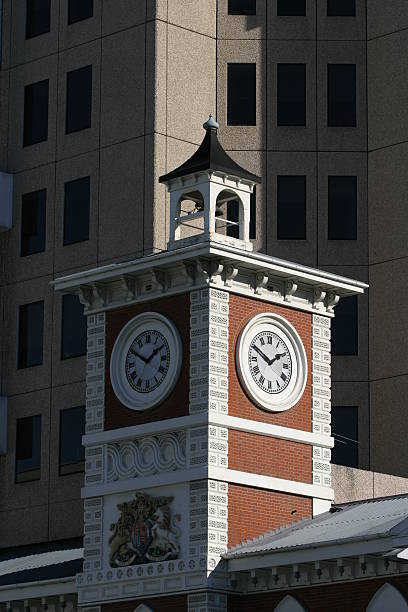 istock Clock tower in the city 91363347