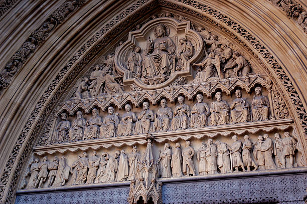 istock Westminster abbey door 91363503