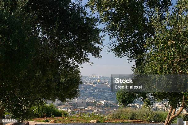 Jerusalém Vista Da Cidade - Fotografias de stock e mais imagens de Ao Ar Livre - Ao Ar Livre, Capitais internacionais, Fotografia - Imagem