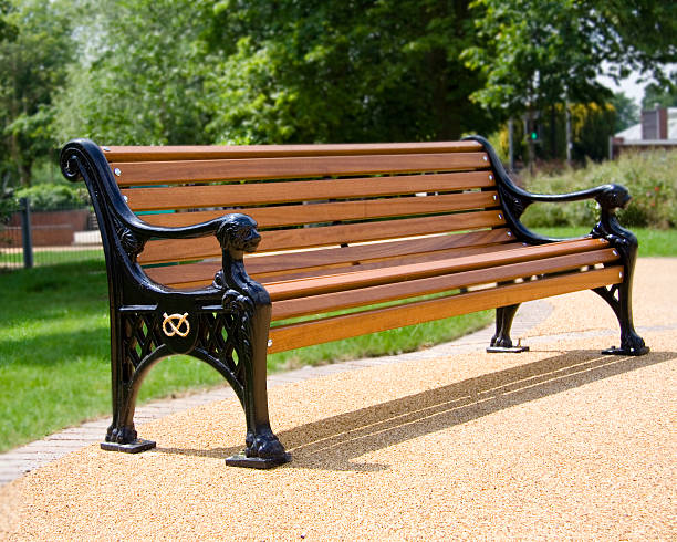 Bench stock photo