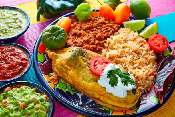 istock Chili relleno chili peppers filled with cheese 913654980