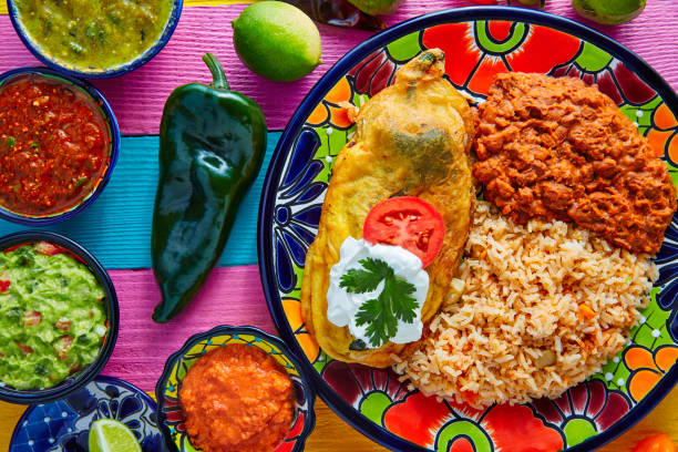 istock Chili relleno chili peppers filled with cheese 913655228