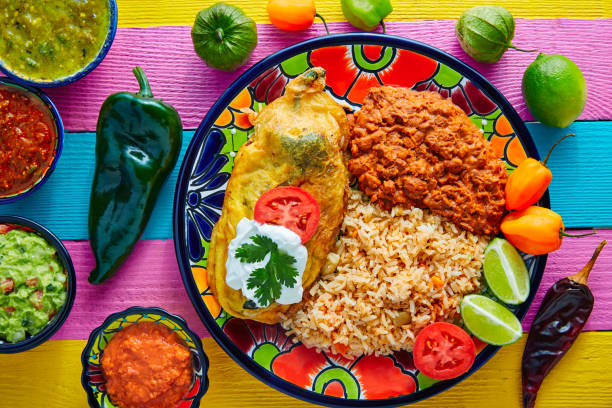 istock Chili relleno chili peppers filled with cheese 913655278