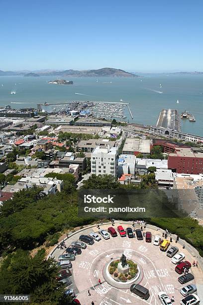 Blick Auf Die San Francisco Bay Stockfoto und mehr Bilder von Anlegestelle - Anlegestelle, Ansicht aus erhöhter Perspektive, Antenne